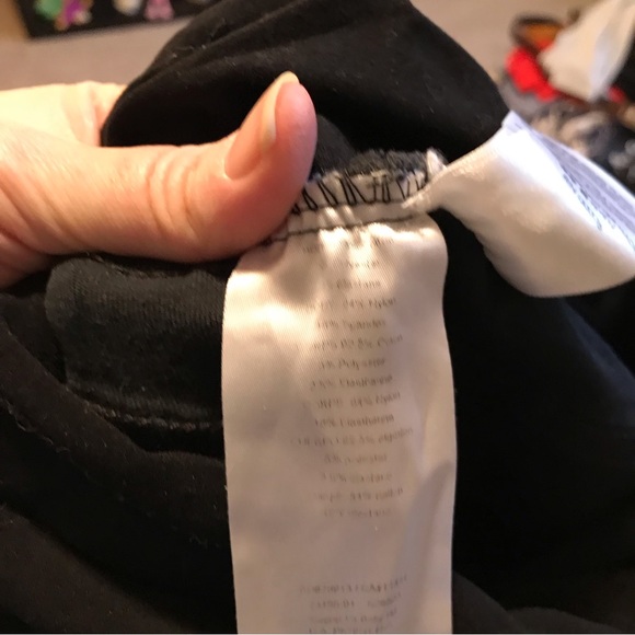 Mother Maternity Distressed Black Jeans Size 30/ 10 - Picture 5 of 9